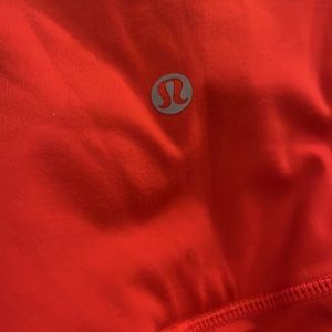 Red Lululemon Leggings